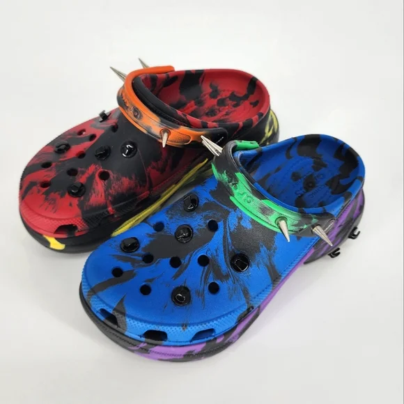 CROCS Shoes Crocs X Ruby Rose Just Love Pride Platform Limited